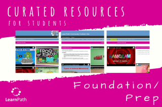 Curated resources for foundation / prep students